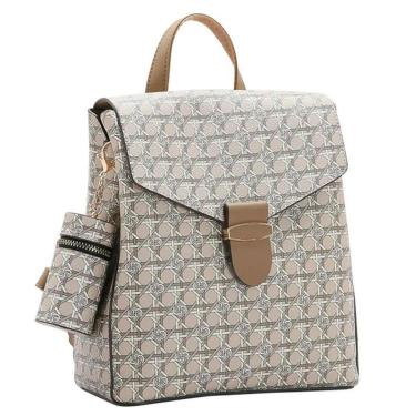 Imagem de Mochila Feminina Monograma Tramas Chenson-Feminino