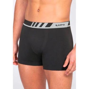 Imagem de Cueca Boxer Lupo 00671-002 Adulto Sem Costura Microfibra T. P/XG, XG, 