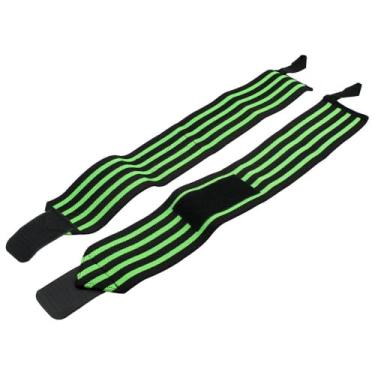 Imagem de Munhequeira Elástica Ajustável Crossfit Confortável