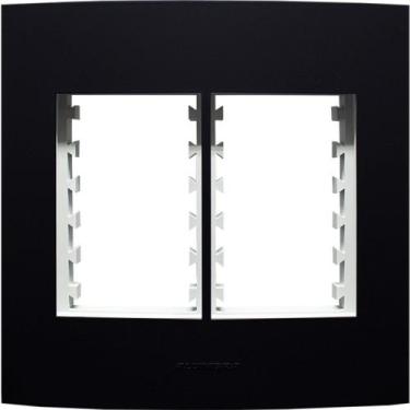 Imagem de Placa 4X4 com Suporte Para 6 Módulos Inova Pro Class Alumbra