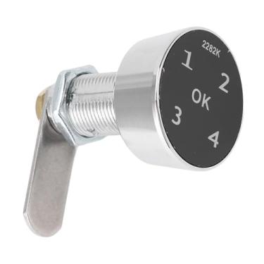 Imagem de Aqur2020 Fechadura Digital Com Teclado Touch, Fechadura Eletrônica de Liga de Alumínio Com Alarme Sonoro Longo, Bateria de Lítio 150mAh para Escritório Doméstico