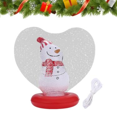 Imagem de Rrlihjgu Enfeites Insufláveis,Enfeites Iluminados em Forma de Coração para Festas,Decoração Com No Interior De Bolas Infláveis | Para Jardim Relvado Quintal Varanda Praia Pátio