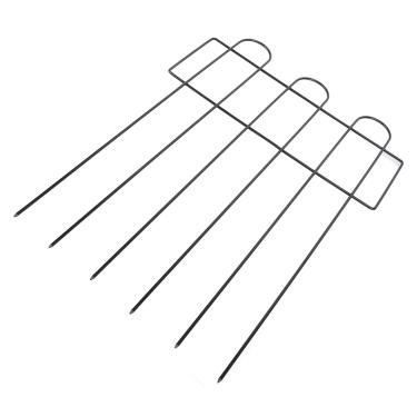 Imagem de Yosoo Cerca de Jardim de Metal, Cerca Em de 10,17 Pés (L) X 24 Pol (A), Cerca, Barreira Animal à Prova de Ferrugem para Cães, Cerca de Painel de Borda de Canteiro de Flores, Defesa