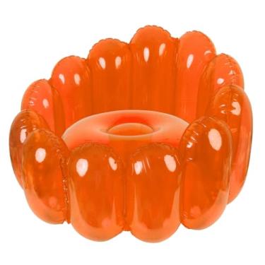 Imagem de Shakven Cadeiras infláveis ​​para adultos,Cadeira inflável - Cadeira inflável de gelatina para exterior,Espreguiçadeira inflável, cadeiras de cinema, assento de sofá soprado, carga máxima de 250