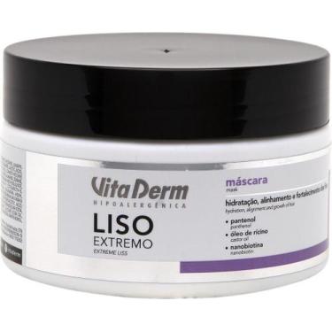 Imagem de Máscara Liso Extremo 220g - Vita Derm - Hidratação Profunda e Alinhame