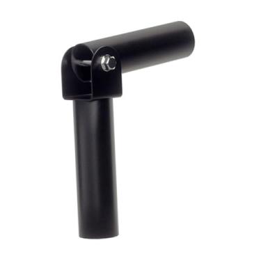 Imagem de Dynwave Suporte para barra T com encaixe para anilhas, fácil de instalar, portátil, em aço, para exercícios, unissex, com giro de 360°. Ideal para, Diâmetro Interno