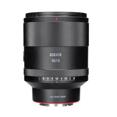 Imagem de Meike 85 mm F1.4 foco automático grande abertura quadro completo STM motor de passo teleobjetiva média lente Prime compatível com câmeras Sony E Mount A7 A7R A7IV A7R IV A7III A7RIII A7SIII A9 A7C