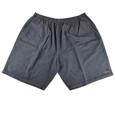 Imagem de Bermuda Masculina 100% Algodão c/ Bolsos Plus Size-Masculino