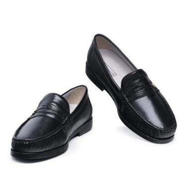Imagem de Mocassim Tradicional Docksider Masculino em Couro Floater Legitimo-Masculino