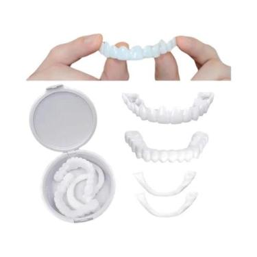 Imagem de Kit De Cobertura Dental Temporária Para Clareamento De Dentes, Prótese