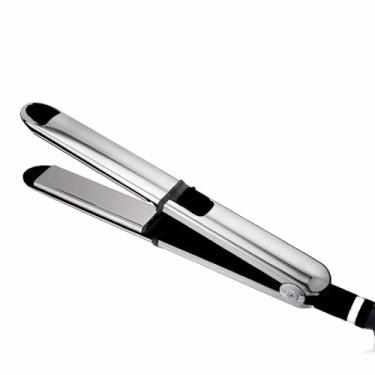 Imagem de Prancha de Cabelo e Chapinha Super Nano Titanium 3000, Chapinha 2 em 1 Prancha Alisadora de Cabelo Modelador Ondulador de Cachos Profissional Titanium 465°F(preto)