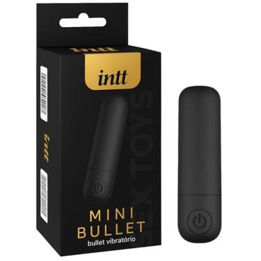 Imagem de Mini Vibrador Feminino Bullet Ponto G Com10 Modos De Vibração Super Potente Uso Unissex Via Usb Intt