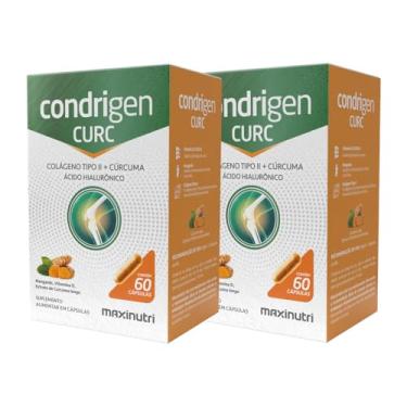 Imagem de Maxinutri, Kit 2 Condrigen Curc Colágeno Tipo 2 + Cúrcuma Maxinutri