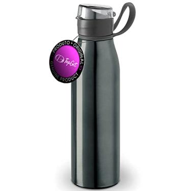 Imagem de Squeeze Alumínio 650 ml Capri TopGet (Chumbo)