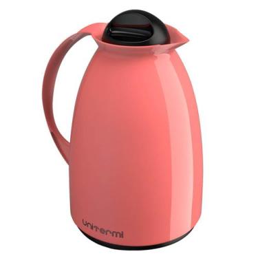 Imagem de Garrafa Térmica Pequena Florença Bico Antigotas - Unitermi, Rosa