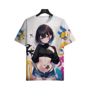 Imagem de Camiseta 3D De Personagem De Anime Para Homens E Mulheres, Estampa Sex