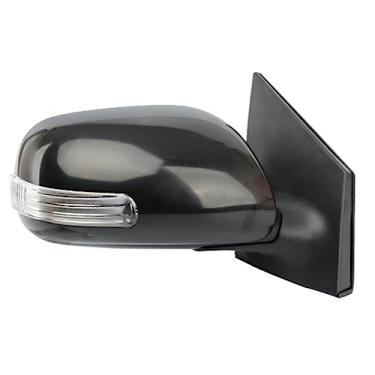 Imagem de Espelho Retrovisor Lateral Plegável para Corolla E150 2007-2013 Montagem Completa de Asa Elétrica com Sinal Virada LED Lente Ajustável Capa Anti-Impacto Substituição Direta Visão Larga Clara Instalaçã