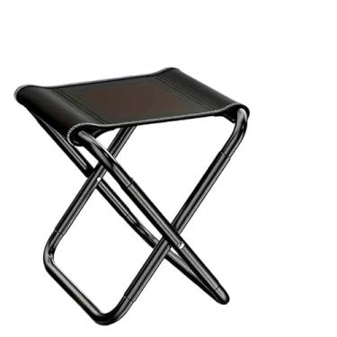 Imagem de Banqueta Dobrável cadeira de pesca leve piquenique cadeira de acampamento dobrável pano de alumínio ao ar livre portátil