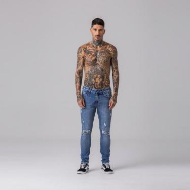 Imagem de Calça Masculina Super Skinny Jeans Rock e Soda-Masculino