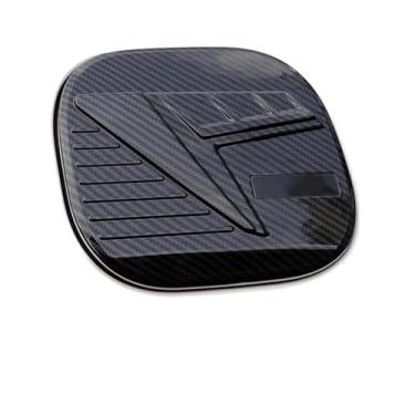 Imagem de Protetor adesivo para tampa do tanque de combustível, compatível com Hyundai Tucson 2021-2023 e NX4 Hybrid 2024.(Carbon Fiber Pattern)