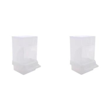 Imagem de Comedouro E Bebedouro Automático Para Papagaios, Recipiente De Semente