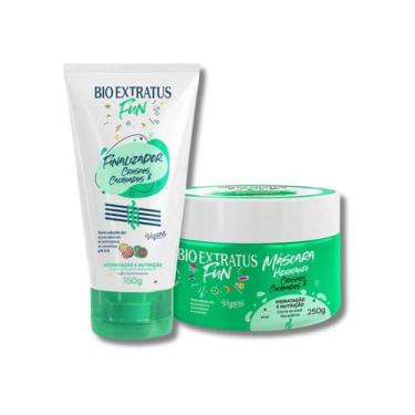 Imagem de Kit Finalizador e Máscara Crespos e Cacheados- Bio Extratus