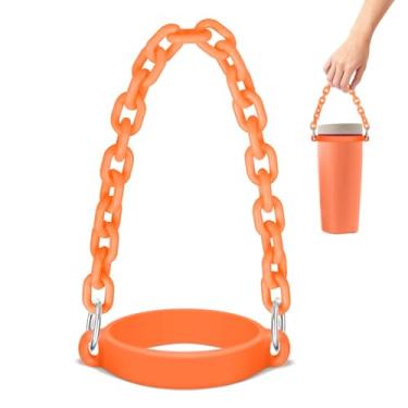 Imagem de BKBY Alça de alça de garrafa de água compatível com Owala Smoothsip Slider Caneca de café e garrafa de água Owala Freesip 680 g 947 g 1,134 g, suporte de acrílico forte seguro para corrida, corrida