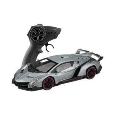 Imagem de Carro De Controle Remoto Lamborghini Modelo Brinquedo Com Som E Luz Es