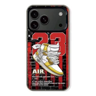 Imagem de Cairiocoin Capa para sapatos esportivos e cobra compatível com iPhone Pro para meninos, marca estética tênis Cool Off sinal branco padrão antiderrapante capa protetora para telefone