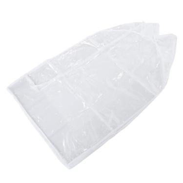 Imagem de GLOGLOW Capa Protetora contra Poeira para Vestuário, Protetor Transparente de Roupas para Ternos, Camisas, Vestidos, Maximiza o Espaço do Armário, Suprimentos de Armazenamento (Capa protetora contra