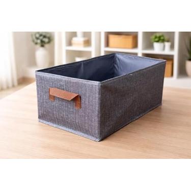 Imagem de Kit Caixa Organizadora Impermeável Dobrável Para Roupas Briquedos Viagem Embalagem Reutilizável (5)