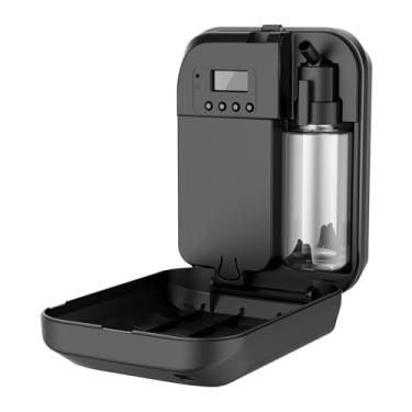 Imagem de Bewinner Controle de Aplicativo de Máquina de Ar de Perfume Inteligente Bluetooth, Garrafa de 150 Ml, Cobertura de 300 ³, Difusor de Aromaterapia Difusor de óleo Essencial Montável na (Preto)