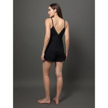 Imagem de Pijama Feminino Short Doll Modal Lace Calvin Klein Underwear-Feminino