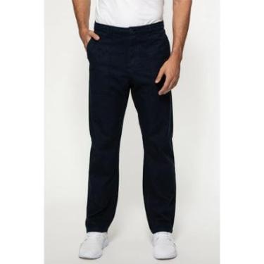 Imagem de Calça Sarja Regular Straight Bolso Azul Escuro-Masculino
