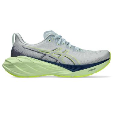 Imagem de Tênis ASICS Novablast 4 - Masculino - Azul Marinho com Bege e Preto-Masculino