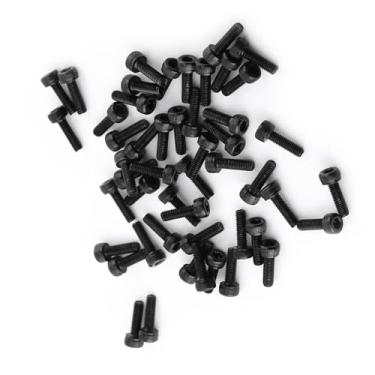 Imagem de Irfora Conjunto de Parafusos de Cabeça Sextavada Aço Carbono Liga Grau 12,9, 17 Tamanhos M3 4-50 Mm, Ideal para Eletrodomésticos e (M3*10mm 50 unidades/pacote)