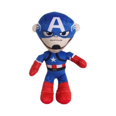 Imagem de Brinquedo De Pelúcia Marvel Avengers Homem-Aranha Homem De Ferro Hulk 