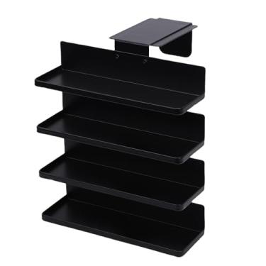 Imagem de TOPINCN Organizador Montado No Lateral do Portão do Suporte de Pods Com Sabor para o de Armazenamento Vertical de 4 Camadas Com Design de Slot Em Camadas Mantém 20 Vagens de Instalação