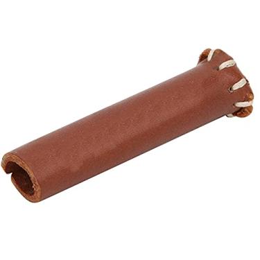 Imagem de Luqeeg Capa Profissional de Couro para Taco de Sinuca, Capa de Cabeça Fácil de Usar, Protetor de Vara de Bilhar para Amantes de Taco, Vermelho (Vermelho)