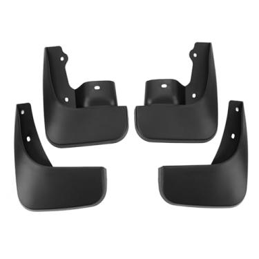 Imagem de Cryfokt Para-lamas da Roda do Carro à Prova de Choque Preto Dianteiro Traseiro Kit de Para-lamas para Jimny 1998-2018, Material PP 4 PCS Para para Carro, Adequado para Substituição de Para