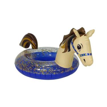 Imagem de Boia Inflável Circular Adulto Cavalo - Bel