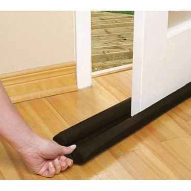 Imagem de Protetor Veda Porta Impermeável Anti Insetos Marrom 90cm - Art House