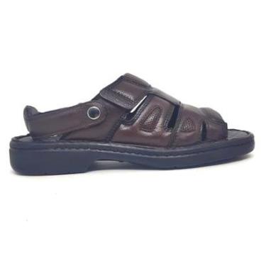 Imagem de Sandália Pipper Couro Masculina - 39862-Masculino