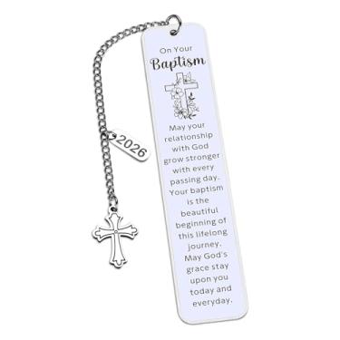 Imagem de Presentes de batismo para meninas, meninos, presente de batismo para afilhada, afilhado, bebê, menina, adulto, presente de batismo de 2026 para mulheres e homens, cesta de Páscoa para crianças