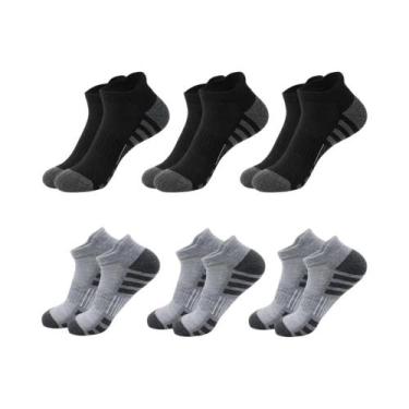 Imagem de Meias De Corrida Cano Curto Acolchoadas E Respiráveis Para Homens E Mu