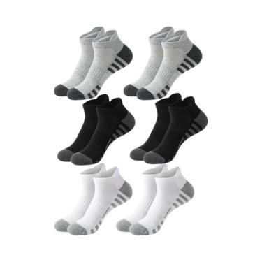 Imagem de Meias De Corrida Cano Curto Acolchoadas E Respiráveis Para Homens E Mu