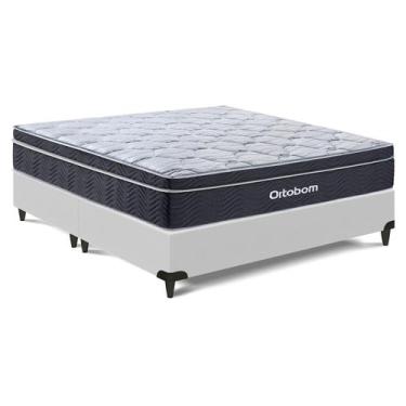 Imagem de Cama Box e Colchão Elegant Pocket - Queen (158x198)- Ortobom