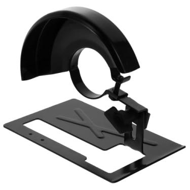 Imagem de Suporte para Esmerilhadeira Angular Acessórios de Máquina Corte Variável Base Conjunto Metal Telha Madeira com Estável Mangueira Protetora Alta Resistência Fácil Instalar Usar Transportar Polimento