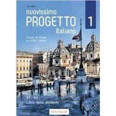 Imagem de Nuovissimo Progetto Italiano 1  A1-A2 - Libro Dello Studente + Dvd