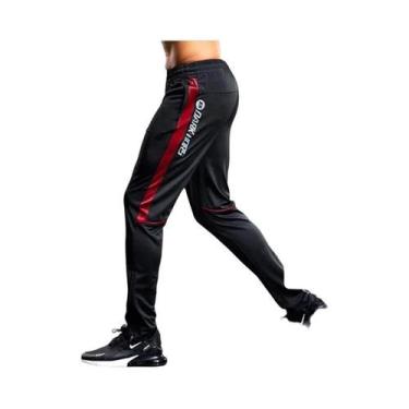Imagem de Calças De Corrida Masculinas Com Bolsos Com Zíper Para Treinamento De 